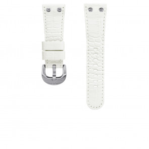 Bracelet de montre TW Steel TWB78 Cuir Blanc 26mm