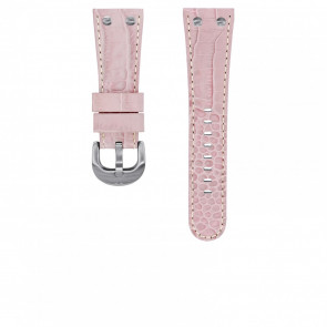 TW Steel bracelet de montre TWB79 Cuir Rose 26mm + coutures blanches