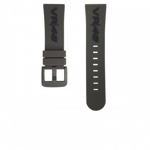 Bracelet de montre TW Steel TWB936 / VR46 Silicone Gris 24mm