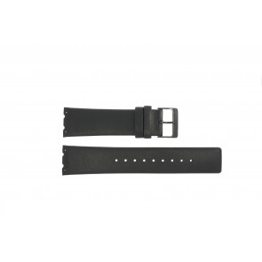 Bracelet de montre Obaku V137 Cuir Noir 23mm
