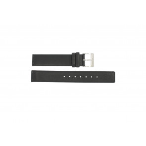 Bracelet de montre Obaku V139 Cuir Noir 16mm