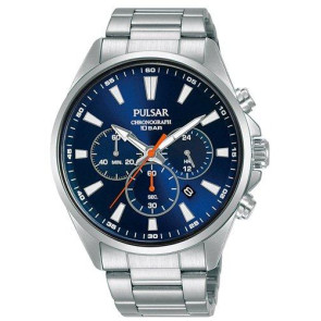 Bracelet de montre Pulsar VD53-X356 / PT3A37X1 Acier inoxydable Acier 22mm