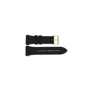 Bracelet de montre Guess GW0202G1 / Phoenix Silicone Noir 25mm