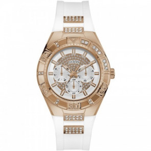 Bracelet de montre Guess W0653L4 Plastique Blanc