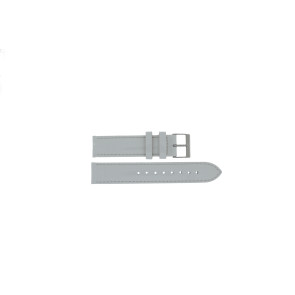 Bracelet de montre Guess W0909L1 / Flutter Cuir Blanc 18mm
