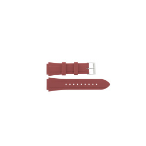 Bracelet de montre Guess W0979L3 / Retro Pop Caoutchouc Rouge 20mm