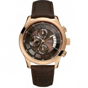 Bracelet de montre Guess W14052G2 Cuir Brun