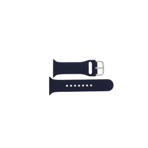Bracelet de montre Montre intelligente Universel App.watch.7-8.le.05G Silicone Bleu 32mm