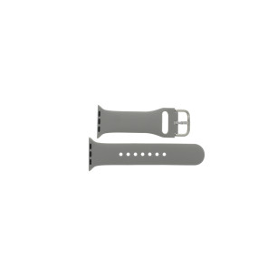 Bracelet de montre Montre intelligente Universel App.watch.7-8.le.07G Silicone Gris 32mm