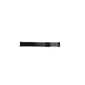 Bracelet de montre Universel WD017B.16 Milanais Noir 16mm
