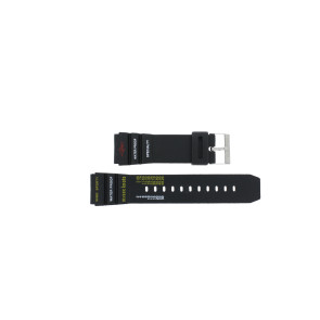 Bracelet de montre Universel XH10 Plastique Noir 22mm