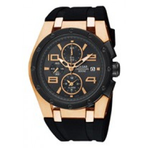 Bracelet de montre Pulsar YM62-X186-PF3752X1 Caoutchouc Noir