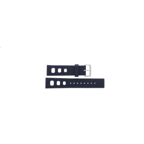 Bracelet de montre Zodiac ZO2242 Caoutchouc Bleu