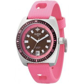 Bracelet de montre Zodiac ZO2270 Caoutchouc Rose 20mm