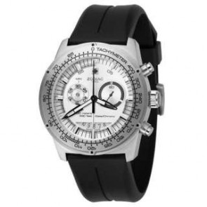 Bracelet de montre Zodiac ZO4702 Caoutchouc Noir 24mm