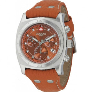 Bracelet de montre Zodiac ZO7010 Cuir Brun clair