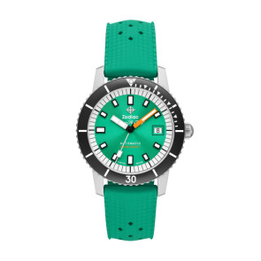 Bracelet de montre Zodiac ZO9305 Caoutchouc Vert