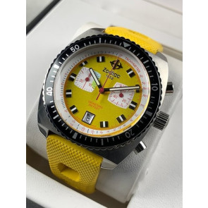 Bracelet de montre Zodiac Z02224 Caoutchouc Jaune