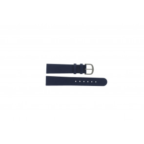 Danish Design bracelet de montre ADDBE18 Cuir Bleu 18mm