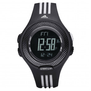 Bracelet de montre (Combinaison bracelet + cas) Adidas ADP3054 Caoutchouc Noir