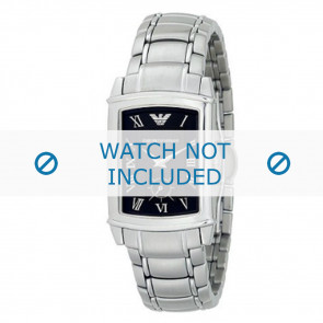 Armani bracelet de montre AR-0245 Métal Argent 21mm 