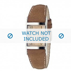 Bracelet de montre Armani AR0251 Cuir Brun 22mm