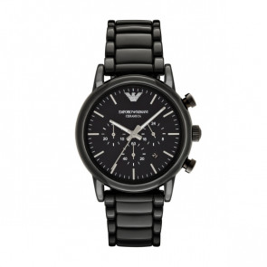 Bracelet de montre Armani AR1507 Céramique Noir