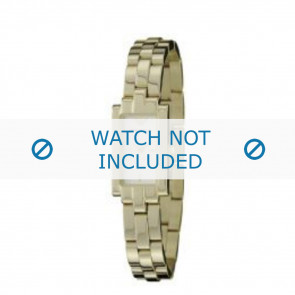 Armani bracelet de montre AR-5464 Métal Or (dorée) 23mm 