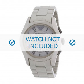 Armani bracelet de montre AR1459 Céramique Gris 22mm