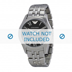 Armani bracelet de montre AR1706 Acier inoxydable Argent 22mm