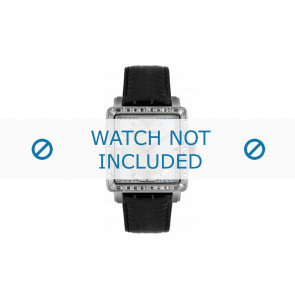 Armani bracelet de montre AR-5650 Cuir Noir 22mm 