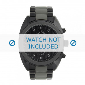 Armani bracelet de montre AR5953 Métal Gris 22mm