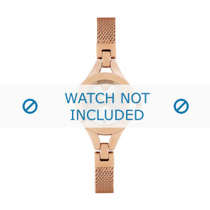 Bracelet de montre Armani AR7362 Acier inoxydable Rosé 4mm