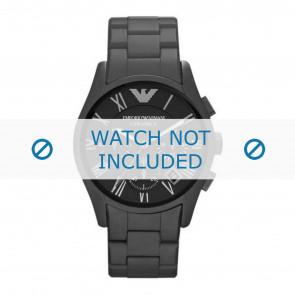 Armani bracelet de montre AR1457 Céramique Noir 23mm