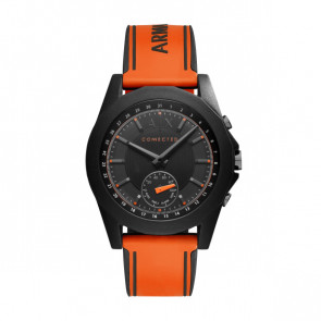 Bracelet de montre Armani Exchange AXT1003 Silicone Orange 22mm