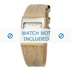 Bracelet de montre Boccia 3120-03 (BO3120-03-40BG) Cuir Beige