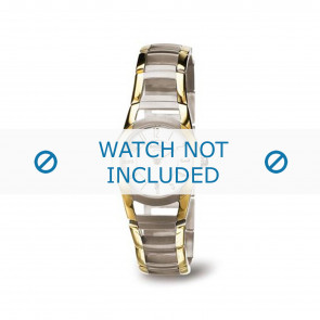Boccia bracelet de montre 3140-02 Titane Or (dorée) 22mm 