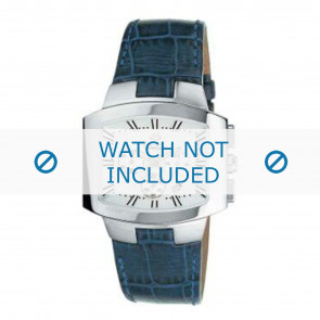 Breil bracelet de montre 2519740846 Cuir Bleu + coutures  bleues