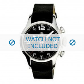 Breil bracelet de montre 2519774090 Cuir Noir