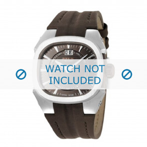 Bracelet de montre Breil BW0416 / F260053655 Cuir Brun foncé 17mm