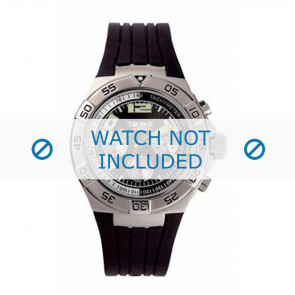 Breil bracelet de montre TW0068 Plastique Noir