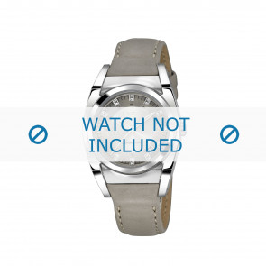 Breil bracelet de montre TW1066 Cuir Gris 16mm 