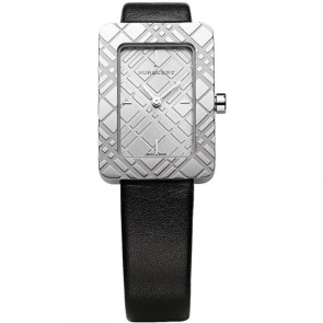 Bracelet de montre Burberry BU1150 Cuir Noir