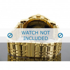 Burberry bracelet de montre BU1757 Métal Plaqué or
