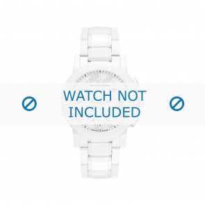 Burberry bracelet de montre BU9080 Céramique Blanc 20mm