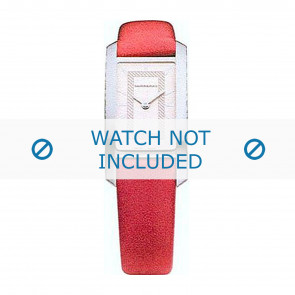 Burberry bracelet de montre BU1054 Cuir Rouge 14mm