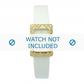 Burberry bracelet de montre BU1163 Cuir Blanc