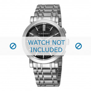 Burberry bracelet de montre BU1360 Métal Argent