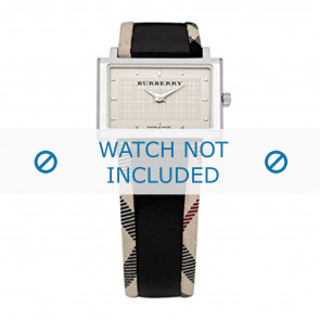 Bracelet de montre Burberry BU2150 Cuir Multicolore 22mm