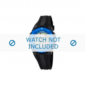 Bracelet de montre Calypso K5685 / K5685-1 / K5685-2 Plastique Noir 18mm